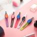 Chumia 5-Piece Non-Slip Grip Tweezer Set - Stainless Steel Precision Tweezers for Hair Removal and Shaping - Colorful Rubber Grip - Blackhead and Splinter Remover - Buy Online on GoSupps.com