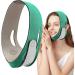 V Lines Lifting Masque with Chin Strap | Breathable Elastic Double Chin Lift Bandage V Lines Face Lifting Strap Sleeping Masque Strap for Women Green - Buy Online on GoSupps.com