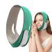 V Lines Lifting Masque - Breathable Elastic Double Chin Lift Bandage V Lines Face Lifting Strap Hook and Loop Chin and Cheek Lifting Bandage for V Face Lift Green