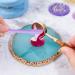 Versatile Silicone Double-End Spatula for Cooking & Cosmetics - Anti-Brewing Stamp Wax Scrap Tool in Violet - Buy Online on GoSupps.com