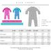 weVSwe Baby Toddler Boy Swimsuit UPF 50+ Sun Protection Rash Guard Swimwear | Rose Red Fish Scales | 0-3 Years - Buy Online on GoSupps.com