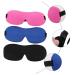 FOMIYES 12 Pcs 3D Silk Sleep Masks - Eye Covers for Kids & Adults Satin Blindfolds for Travel & Sleep Assorted Colors - Buy Online on GoSupps.com