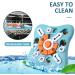 Macco Dog Puzzle Slow Feeder Toy with Squeaky Dispenser | Interactive Enrichment Toy for Medium Pets | Non-Slip Design | Perfect for Cats, Puppies | SL2 - Buy Online on GoSupps.com