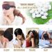 Midnight Green Silk Sleep Mask | 19 Momme Mulberry Silk | Anti-Allergy Blindfold for Women, Men, Girls | Perfect for Sleeping, Travel, Nap, Meditation - Buy Online on GoSupps.com