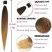 Xusuperb 36 Pre-Stretched Ombre Braiding Hair Extensions - 6 Packs Soft Knotless Yaki-Textured (T1B/30/27#) for Easy Braids - International Shipping Available - Buy Online on GoSupps.com