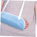 CATIEBYE Children's Arm Sling Shoulder Immobilizer Arm Sling for Shoulder Injury Elbow Sling Net 60X30CM Sky-blue - Buy Online on GoSupps.com