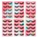 UAMOU 2-50 Boxes Eyelashes faux mink lashes natural 3d mink eyelashes volume false lashes in bulk cilios Cheerfully (Color : MIXED G5 Size : 10 Boxes)