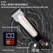 Body Hair Trimmer for Men | Waterproof Electric Groin Shaver with LED Light - Male Grooming Kit - Buy Online on GoSupps.com