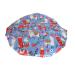 Satin Llama Blue Shower Cap for Women - Waterproof and Cute Animal Printed Bath Cap for Long Hair - Buy Online on GoSupps.com