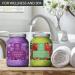 Buy Bath Sea Salt Set 2x46Oz - Lavender & Eucalyptus Aromatherapy - Natural Essential Oils for Relaxation & Spa Care - Buy Online on GoSupps.com