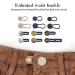 SULIVES 12 Pcs Button Extender for Trousers - Adjustable Waist Extender for Men and Women - Eco-Friendly and Stylish Trouser Waist Extender Set - Buy Online on GoSupps.com