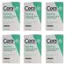 CeraVe Foaming Cleanser Bar for Normal to Oily Skin - Bundle of 6 Cleanser Bars - Fragrance Free - 4.5 oz Cleansing Bars