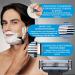 20 Pack Razor Blades - Men's Hairdressing & Shaving Refills with Security Caps & Black Brushes | Perfect Gift for Men - Buy Online on GoSupps.com