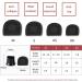 SooGree High Heel Protectors - 8 Pairs of U-Type Black Heel Stoppers for Grass & Uneven Roads | Wedding & Outdoor Event Heel Repair Caps - Buy Online on GoSupps.com
