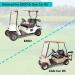 10L0L Universal Golf Cart Seat Covers - Durable Breathable Material - EZGO TXT RXV Club Car DS - Brown-Grey/Black - Easy Install - Buy Online on GoSupps.com