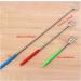 Yueser Telescopic Back Scratchers - 6 Pieces Stainless Steel Body Massage Tools (22cm to 58cm) - Rubberized Handle Random Color - Perfect for International Shipping - Buy Online on GoSupps.com