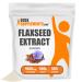 BulkSupplements.com Flaxseed Extract Powder - Vegan Omega 3 Supplement - Flax Seeds Extract - Ground Flaxseed Powder - Omega 3 Supplement - Flax Seed Supplement (500 Grams - 1.1 lbs) 17.64 Ounce (Pack of 1)