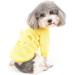 Zweitea Dogs Winter Coats for Small Dogs & Puppies - Soft Warm Jackets for Cold Weather | Chihuahua Yorkie XXL Yellow - Buy Online on GoSupps.com