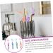 Buy Lurrose 20-Piece Prosthesis Toothbrush Set - Soft Bristle Adult Care Double-Sided Retainer & Cleaning Brush for Prosthetic Care - International Shipping Available - Buy Online on GoSupps.com