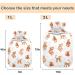 Naanle Monkeys Cartoon Hot Water Bottle 1L Heat Bottle for Bed Hand & Foot Warmer Pain Relief Heat & Cold Therapy International Shipping Available - Buy Online on GoSupps.com
