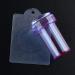 wirlsweal Nail Art Stamper Easy Storage Portable Reusable Nail Tool Stamp Seal for Fingernails Nail Stamp Trendy for Ladies Purple - Buy Online on GoSupps.com