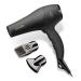 Andis 80480 1875-Watt Tourmaline Ceramic Ionic Salon Hair Dryer with Diffuser, Fast Dry Low Noise Blow Dryer, Travel Hairdryer for Normal & Curly Hair, Soft Grip, Black Soft Grip Black