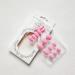 Short Pink Acrylic Press On Nails - Solid Color Full Cover False Nails for Women and Girls - Glossy Finish - 24Pcs - Buy Online on GoSupps.com