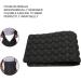 Foam Compression Board for Liposuction Recovery | Soft Flexible Design - Arms Abdomen Thighs (Black - Buy Online on GoSupps.com