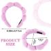 AWAVM Spa Headband for Women Non Slip Wide Headband Makeup Headband for Washing Face Facial Mask Skin Care Shower Made of Soft & Absorbent Material Women Girls Hair Accessories (Pink) - Buy Online on GoSupps.com