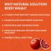 Natural Solution Body Wash, Revitalizes & Refreshing Your Skin, Formulated with Organic Blood Orange Extracts with Himalayan Pink Salt, 17 fl oz/Each Pack of 4 - Buy Online on GoSupps.com