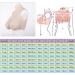 Knobco High Neck Realistic Silicone Fake Breasts - Mastectomy Enhancer for Everyday Cosplay & Holidays | Ivory White C Cup (1600G) - Buy Online on GoSupps.com