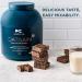 Kinetica OatGain Weight Gainer 2.4 kg | 600+ Calories & 47g Protein | Chocolate Caramel Flavour | 15 Servings | Vegan-Friendly - Buy Online on GoSupps.com