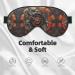 SSIMOO Clock Gear Print Eye Mask - Ultra-Soft Light-Blocking for Optimal Comfort & Restful Sleep - International Shipping Available - Buy Online on GoSupps.com