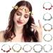 TUDUZ Women's Boho Flower Headband - Festival Wedding Garland | Beach Party Hair Accessory - Buy Online on GoSupps.com