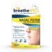Nose Filters Nasal Filter Protection Device for Allergy Defense Discreet Nasal Dilator Helps Shield Against Airborne Irritants Pollutants Dust & Pet Dander Medium 6 Count 1 Count (Pack of 6)