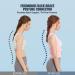 Back Brace and Posture Corrector for Women and Men Back Straightener Posture Corrector Scoliosis and Hunchback Correction Back Pain Spine Corrector Support Adjustable Posture Trainer Medium Medium (Waist 34-41 Inch) - Buy Online on GoSupps.com