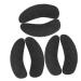 NOLITOY 12 Pairs Anti-wear Stickers for High Heels Metatarsal Foot Pads Foot Protectors for Feet Womens Heels Heel Grips Clear Heel Ladies Heels Heel Pad Front Pad Miss Flannel Replaceable