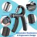 AIXPI Grip Strength Trainer - Adjustable Hand Grip Exerciser (11-132 Lbs) - Forearm Strengthener for Muscle Building - Black (2 Pack) - Buy Online on GoSupps.com