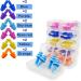 Buy Silicone Ear Plugs for Sleeping - 12 Pairs Reusable Noise Reduction Earplugs for Concerts Swimming Study & Snoring - Soft Waterproof Hearing Protection - Buy Online on GoSupps.com