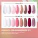 Wakaniya Poly Gel Nail Kit - 8 Colors for Fast Nail Extensions & Design | Starter-Friendly | Clear White Nude Pink 120ml - Buy Online on GoSupps.com