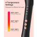 Small Curling Iron 3/8 Inch Barrel - Tiny Curling Wand for Short & Long Hair | Tourmaline Ceramic 9mm Adjustable Temperature Rose Gold - Buy Online on GoSupps.com