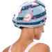 Flamingo Striped Hair Towel 2 Pack | Super Absorbent Quick Dry Hair Turbans for Women & Girls - Buy Online on GoSupps.com