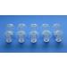 JIAHAO 10 L Soft Replacement Mushroom Eartips Domes for Siemens BTE Hearing Aids - Buy Online on GoSupps.com