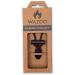 Wazoo Bushcraft Fire Starter Necklace - Handcrafted in USA, Black Ceramic - Buy Online on GoSupps.com