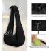 Petloft Reversible Dog Cat Sling Carrier - Hands Free Adjustable Cross Body Small Pet Carrier | Up to 4.99 KG | Black - Buy Online on GoSupps.com