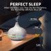 550ML White Aroma Diffuser | Large Room Essential Oil Diffuser with Ambient Light | Cool Mist Humidifier | 3 Timer Settings | Waterless Auto Off | Vaporizer for Home & Kids - Buy Online on GoSupps.com