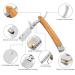 Men's Straight Razor - Portable Stainless Steel Manual Shaver & Blade-Free Trimmer - Buy Online on GoSupps.com