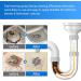 Herios Drain Foam Cleaner Japanese Pipe Dredge Deodorant Foam Cleaner Liquid Hair Drain Clog Remover & Cleaner Quick Foaming Toilet Cleaner for Shower Kitchen Drain Sinks Tubs (1) - Buy Online on GoSupps.com