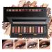 LXZJJM Professional 12 Colors Eyeshadow Palette for Nude and Neutral Makeup Looks Eyeshadow Palette Makeup with Rich and Blendable Colors for Everyday Stunning Eye Makeup (B#)