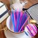 Mascara Wands Disposable Lip Brush and Eyebrow Spoolie Brush Micro Makeup Applicator Brush Tool Kit(120pcs) - Buy Online on GoSupps.com